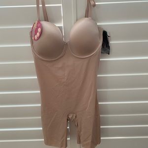Spanx Strapless Cupped Body Suit